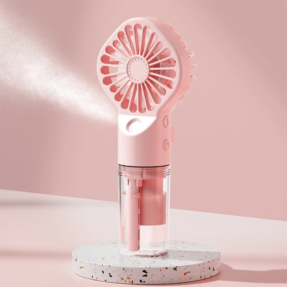 Mini Handheld Mist Fan