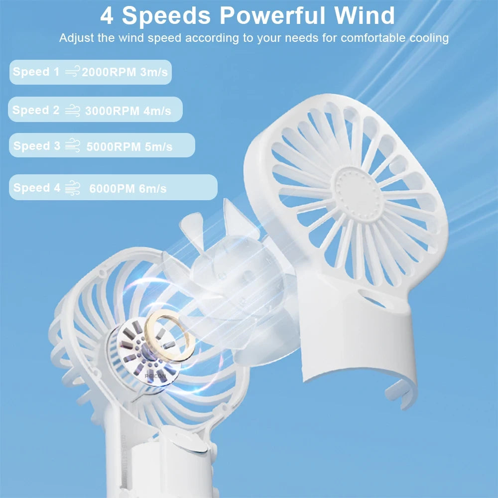 Mini Handheld Mist Fan
