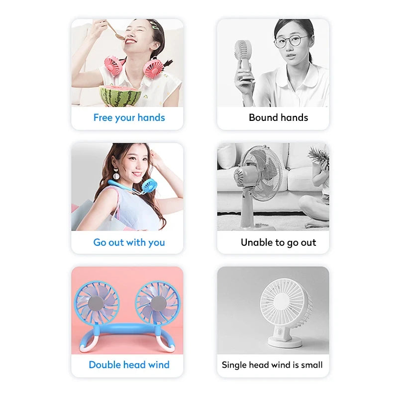 Neck Fan Rechargeable